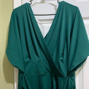 Dark Green shein dress. Size 2X